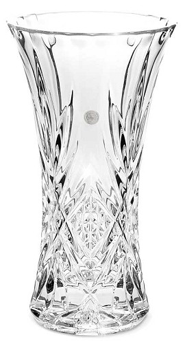 Masquerade Crystal Vase 12